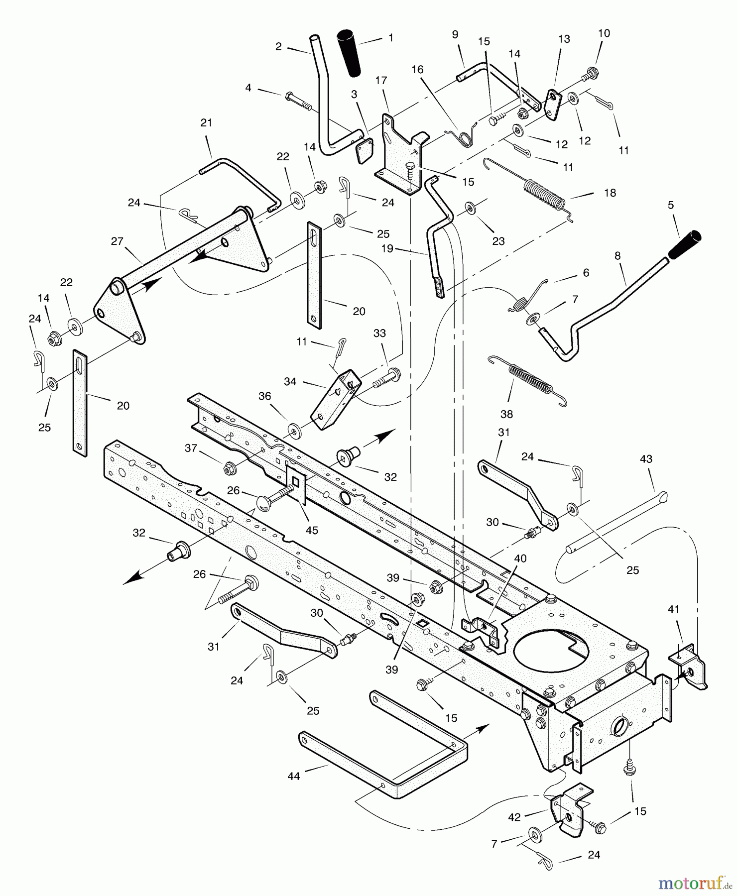 Murray Rasen- und Gartentraktoren 425000x8B - Scotts 42