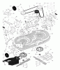 Murray 425001x31A - Scotts 42" Lawn Tractor (2004) (Home Depot) Ersatzteile Mower Housing