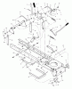Murray 425001x8A - Scotts 42" Lawn Tractor (2004) (Home Depot) Ersatzteile Mower Housing Suspension