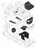 Murray 425003x71A - B&S/ 42" Lawn Tractor (2001) (Quality Stores) Ersatzteile Chassis & Hood