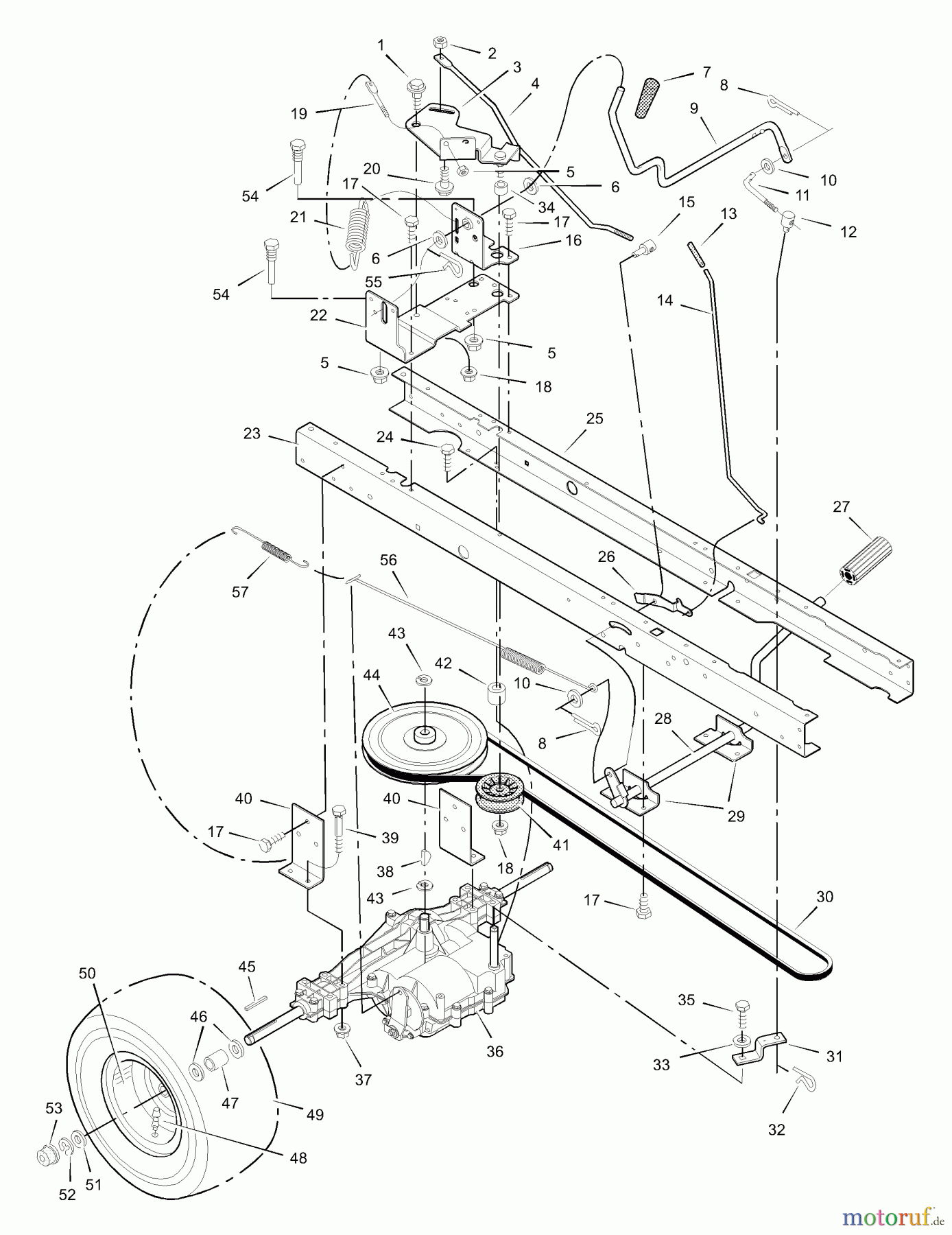 Murray Rasen- und Gartentraktoren 425003x8A - Scotts 42