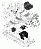 Murray 425004x99A - B&S/ 42" Lawn Tractor (2004) (AAFES) Ersatzteile Chassis & Hood