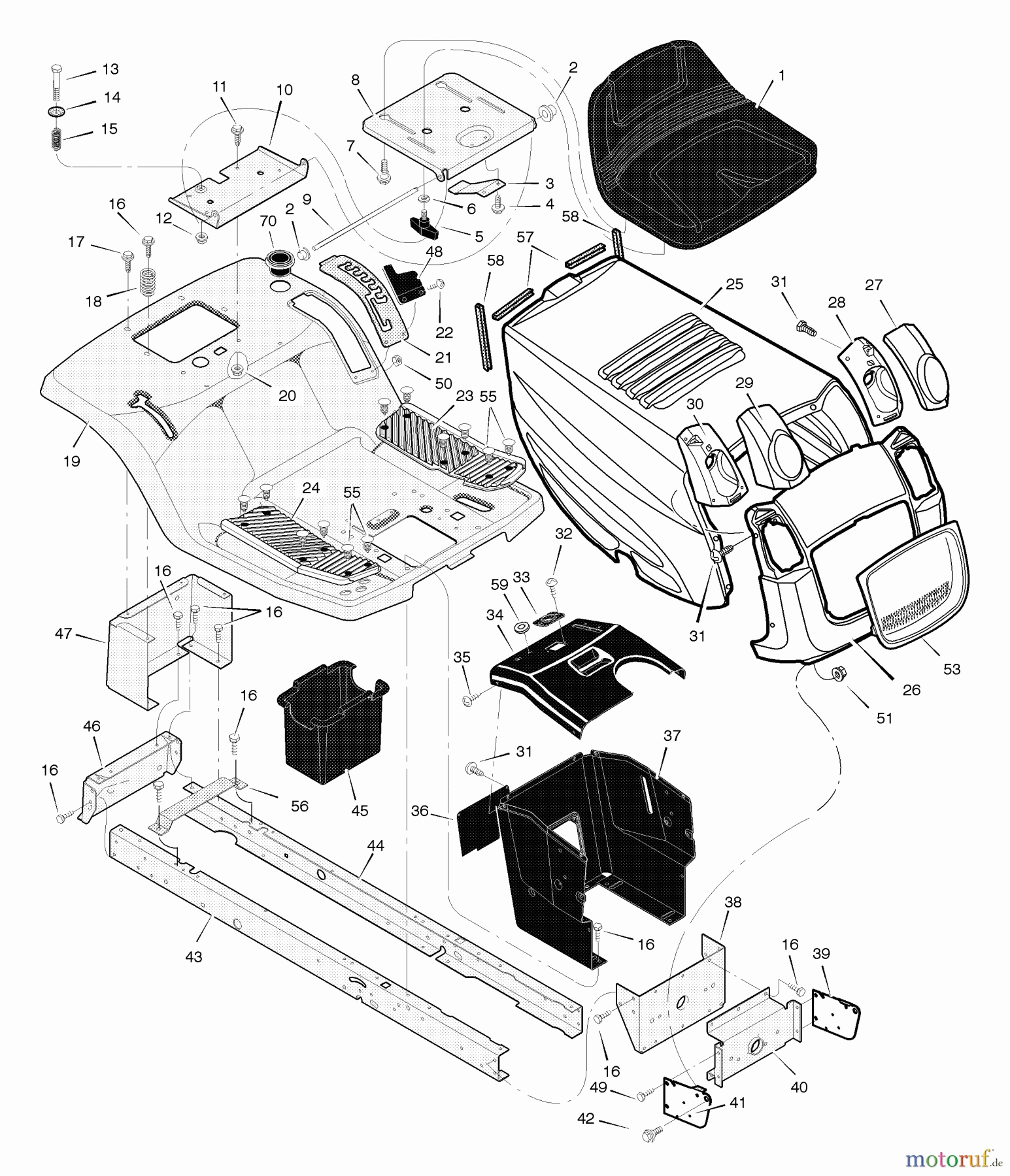 Murray Rasen- und Gartentraktoren 425004x99B - B&S/Murray 42