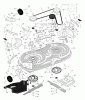 Murray 425004x99B - B&S/ 42" Lawn Tractor (2004) (AAFES) Ersatzteile Mower Housing