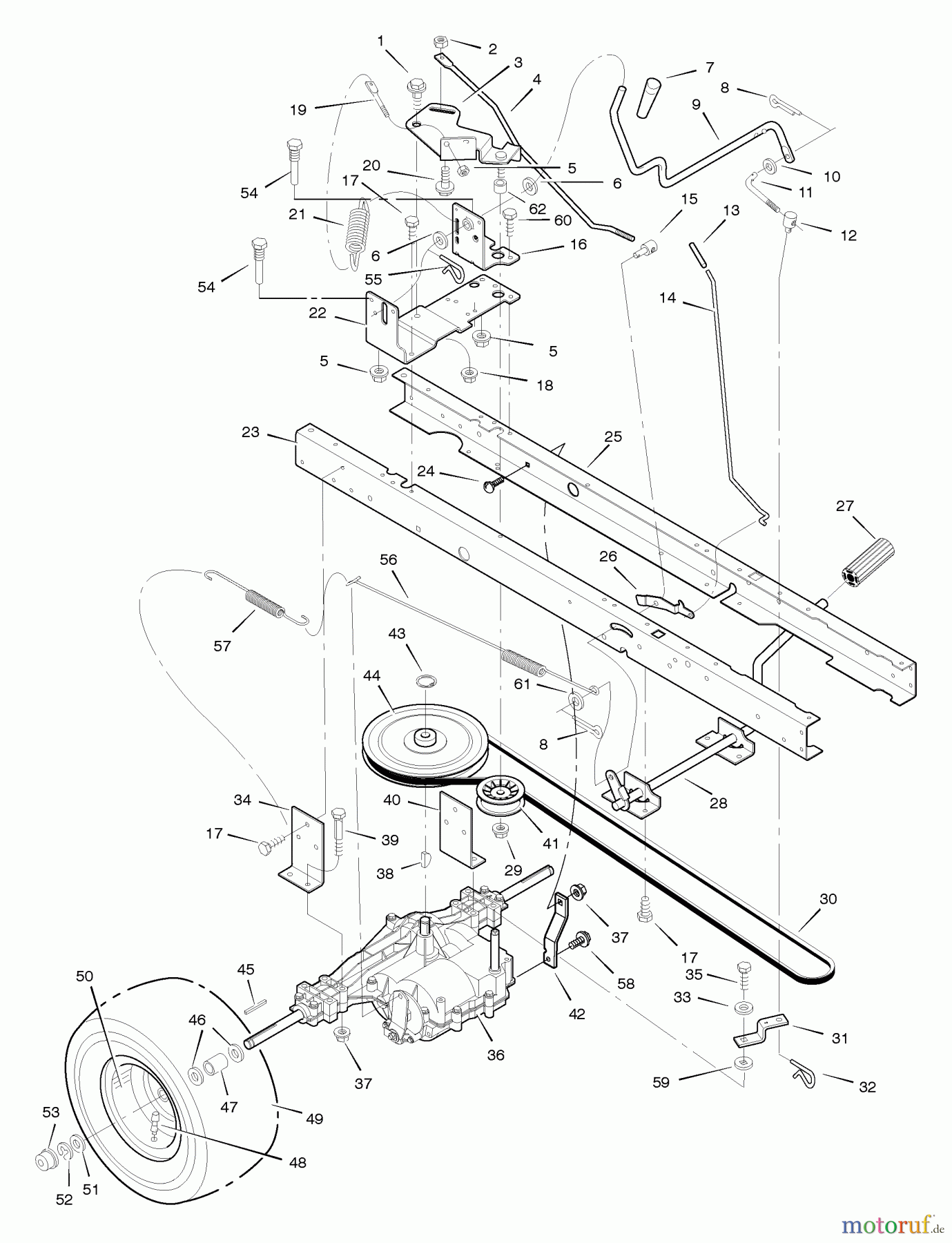 Murray Rasen- und Gartentraktoren 425007x92B - B&S/Murray 42