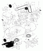 Murray 425007x92B - B&S/ 42" Lawn Tractor (2003) (Walmart) Ersatzteile Mower Housing