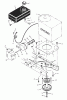 Murray 425008x8A - Scotts 42" Lawn Tractor (2002) (Home Depot) Ersatzteile Engine Mount