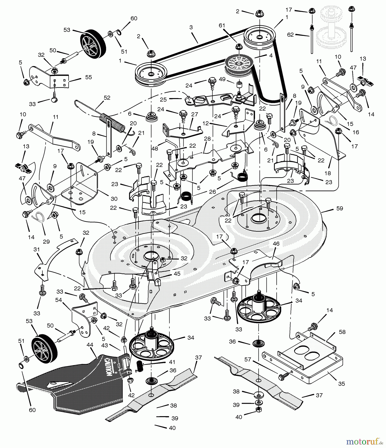 Murray Rasen- und Gartentraktoren 425008x8A - Scotts 42