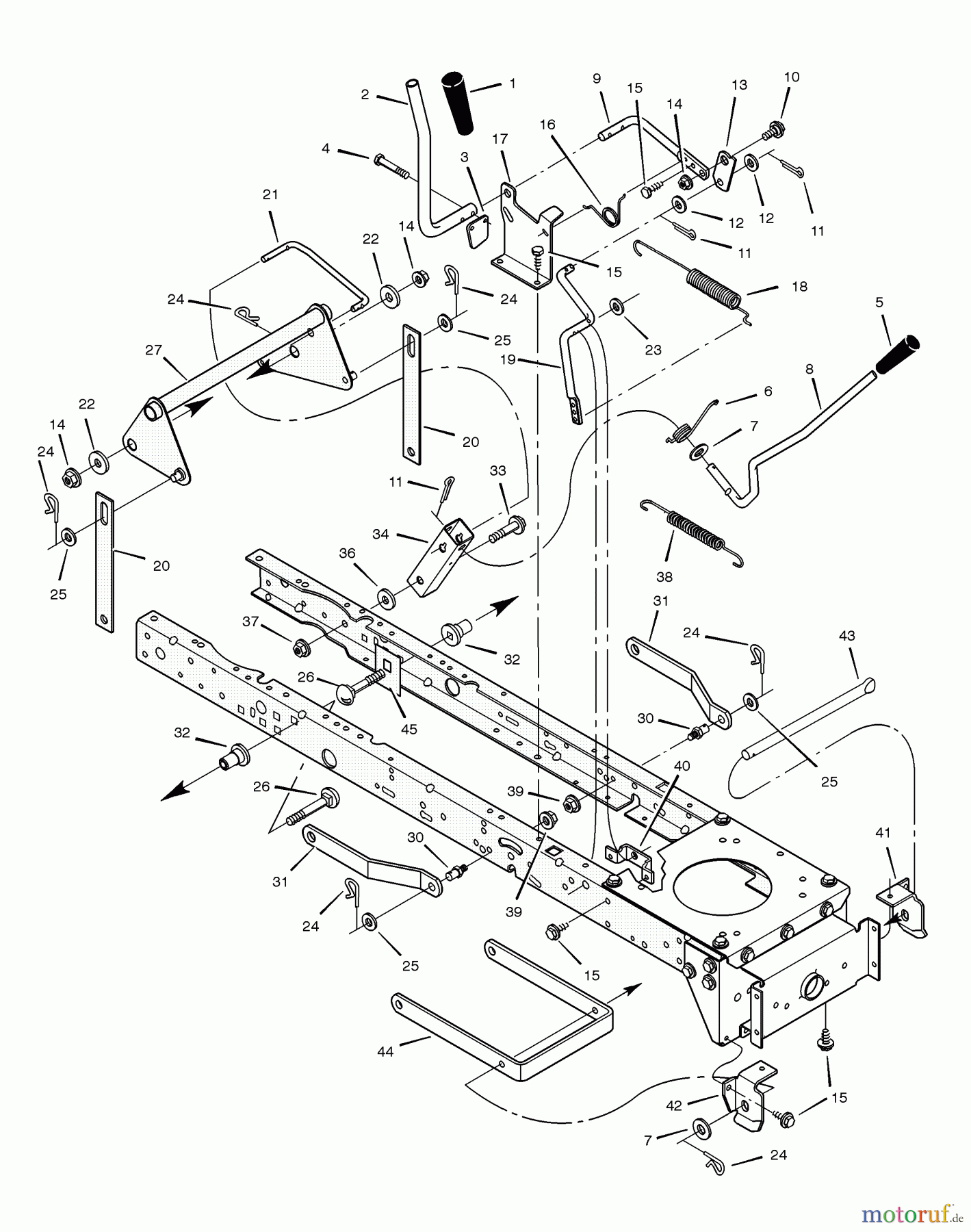 Murray Rasen- und Gartentraktoren 425008x8A - Scotts 42