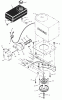 Murray 425009x8A - Scotts 42" Lawn Tractor (2002) (Home Depot) Ersatzteile Engine Mount