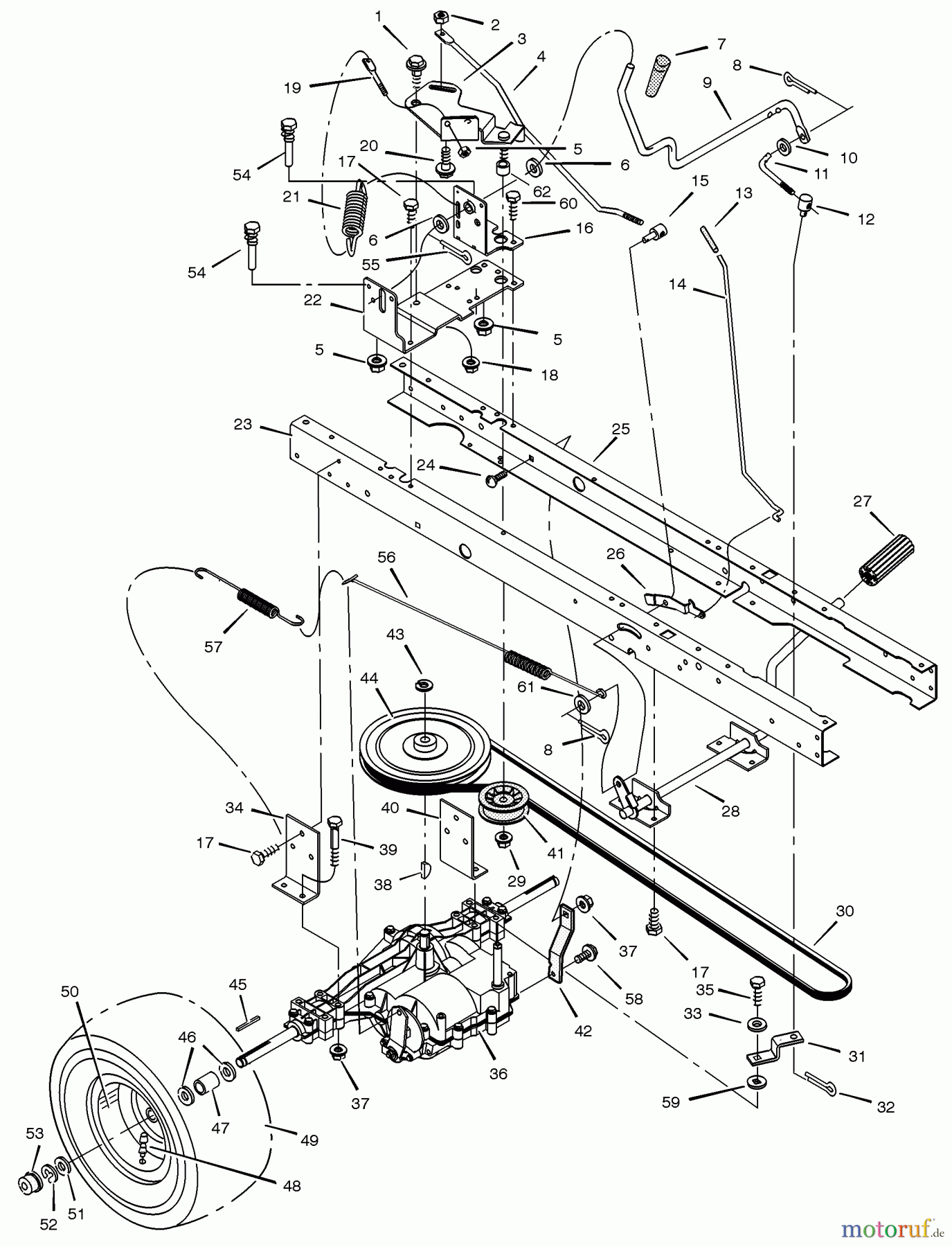 Murray Rasen- und Gartentraktoren 425009x8A - Scotts 42