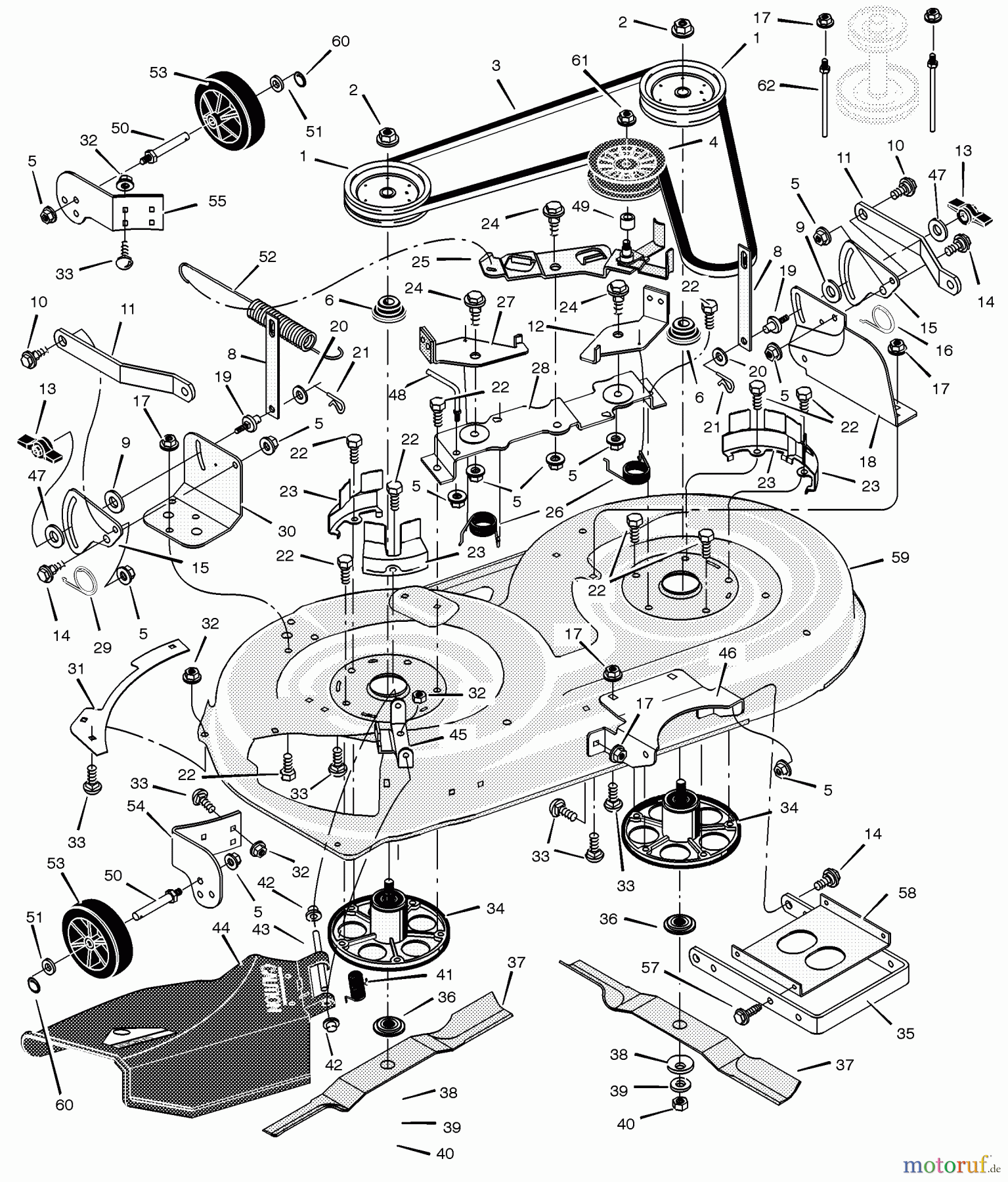 Murray Rasen- und Gartentraktoren 425009x8A - Scotts 42