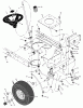 Murray 425009x8A - Scotts 42" Lawn Tractor (2002) (Home Depot) Ersatzteile Steering