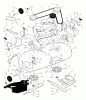 Murray 42500B - 42" Lawn Tractor (1999) Ersatzteile Mower Housing