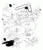 Murray 42500x30B - 42" Lawn Tractor (1999) Ersatzteile Blade Housing Assembly