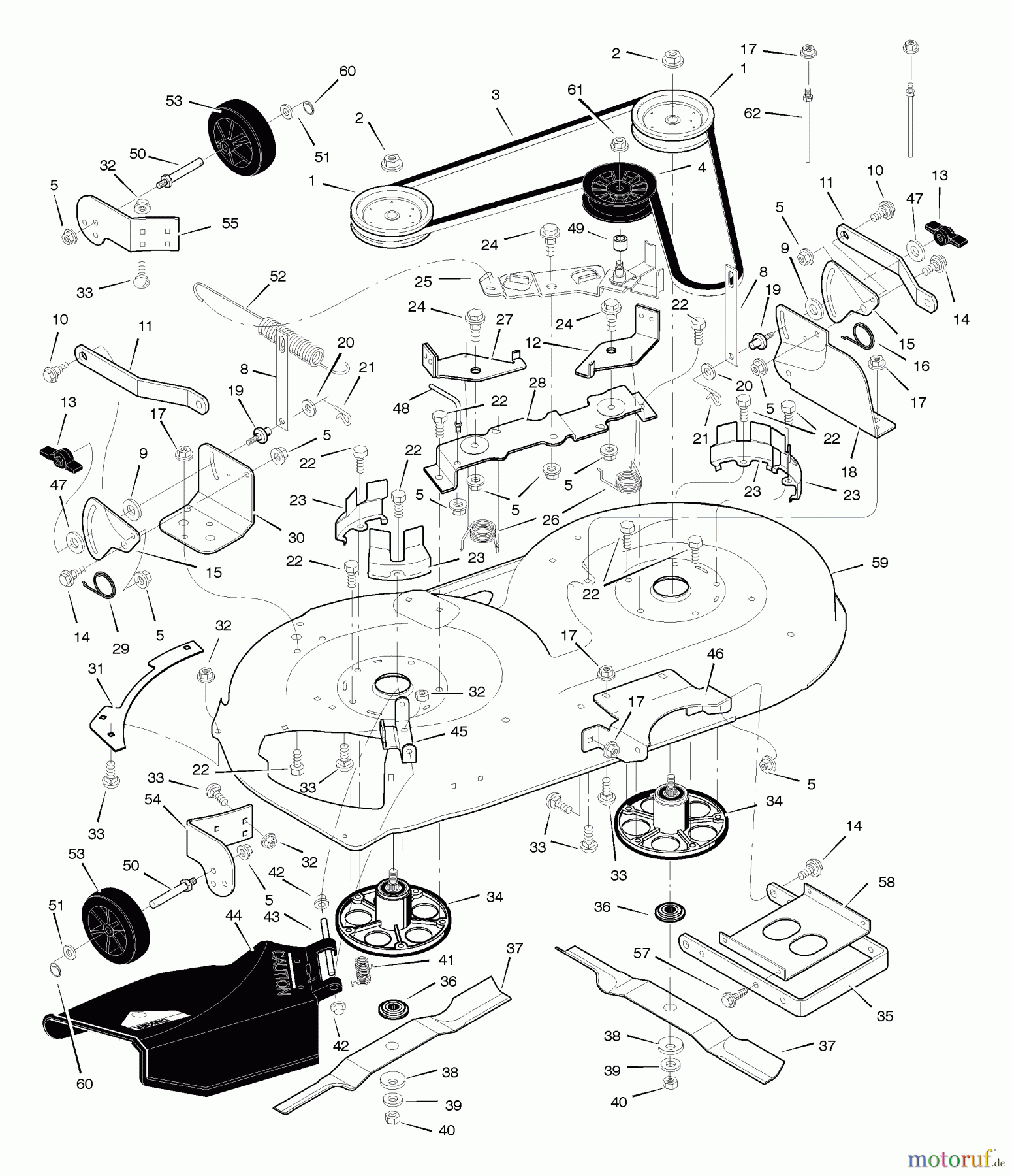 Murray Rasen- und Gartentraktoren 425012x31A - Scotts 42