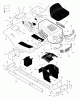 Murray 425014x92A - B&S/ 42" Lawn Tractor (2004) (Walmart) Ersatzteile Chassis & Hood