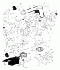 Murray 425014x92A - B&S/ 42" Lawn Tractor (2004) (Walmart) Ersatzteile Mower Housing