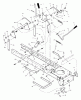 Murray 425014x92A - B&S/ 42" Lawn Tractor (2004) (Walmart) Ersatzteile Mower Housing Suspension