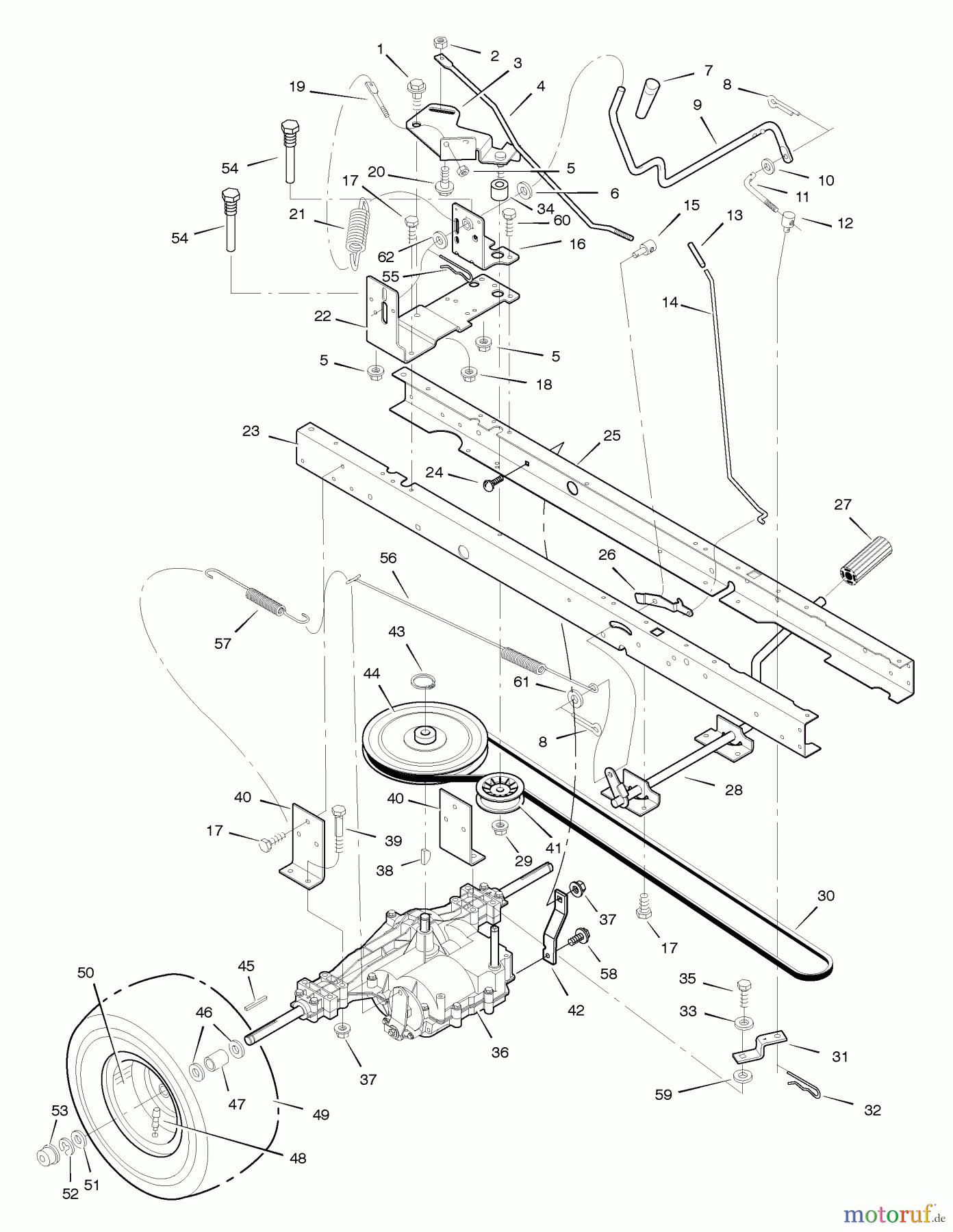 Murray Rasen- und Gartentraktoren 425014x92B - B&S/Murray 42