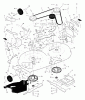 Murray 425014x92B - B&S/ 42" Lawn Tractor (2005) (Walmart) Ersatzteile Mower Housing