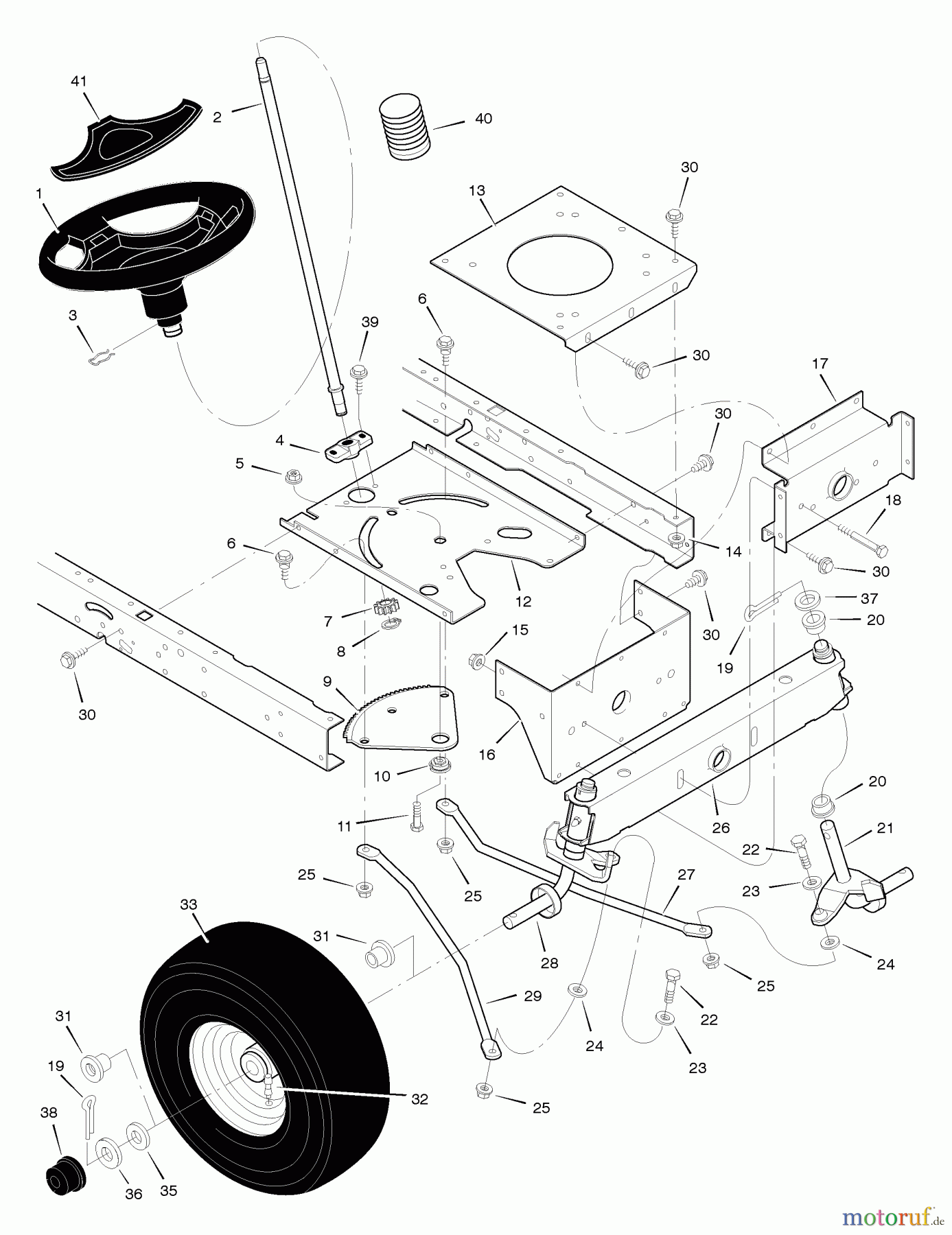 Murray Rasen- und Gartentraktoren 425014x92B - B&S/Murray 42