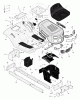 Murray 425015x92A - B&S/ 42" Lawn Tractor (2004) (Walmart) Ersatzteile Chassis & Hood