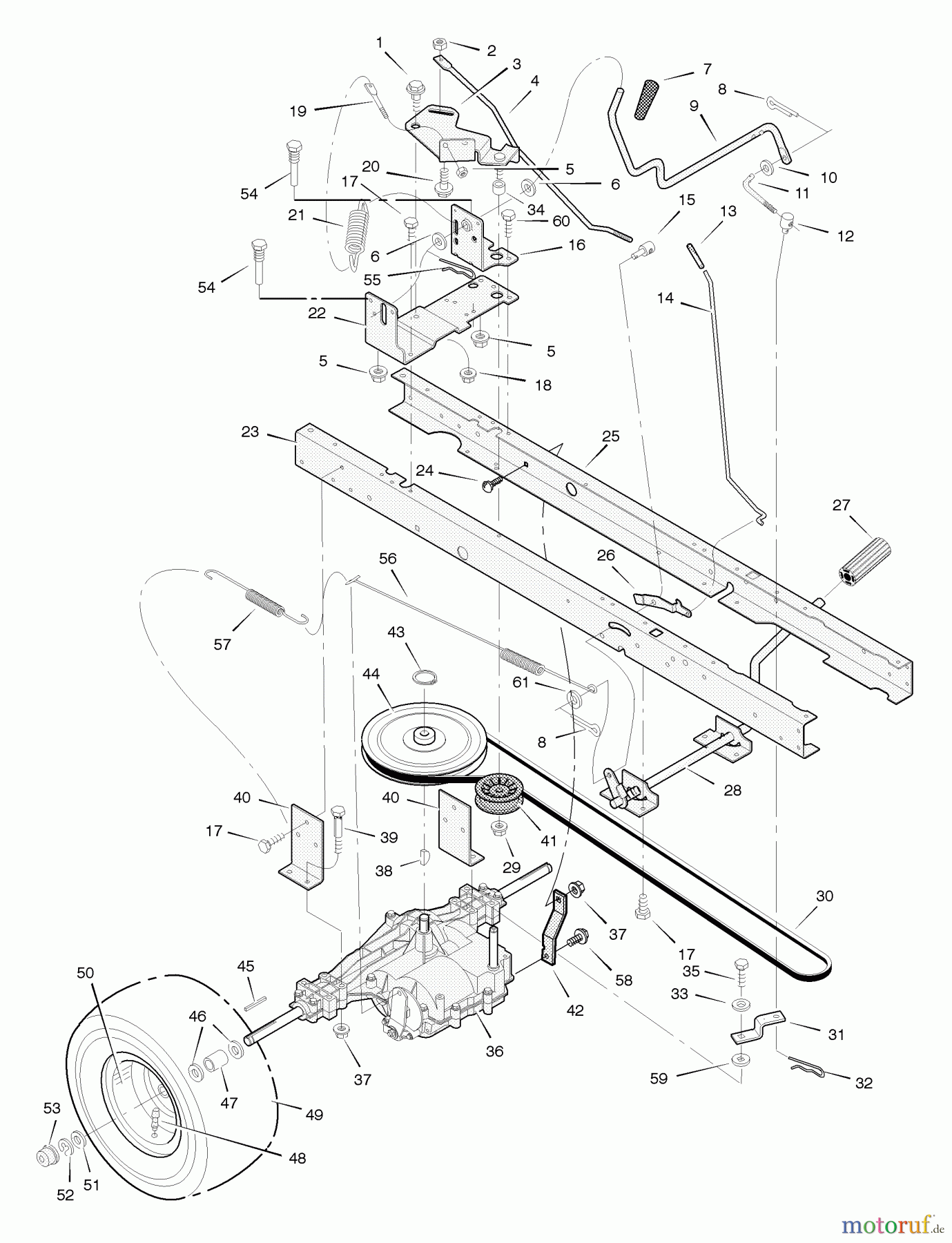 Murray Rasen- und Gartentraktoren 425015x92A - B&S/Murray 42