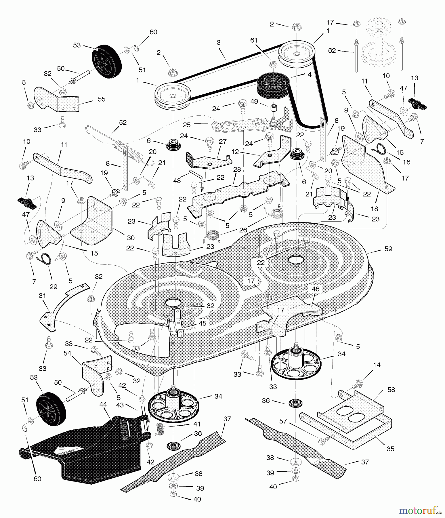 Murray Rasen- und Gartentraktoren 425015x92A - B&S/Murray 42