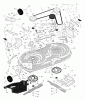Murray 425015x92A - B&S/ 42" Lawn Tractor (2004) (Walmart) Ersatzteile Mower Housing