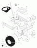 Murray 425015x92A - B&S/ 42" Lawn Tractor (2004) (Walmart) Ersatzteile Steering