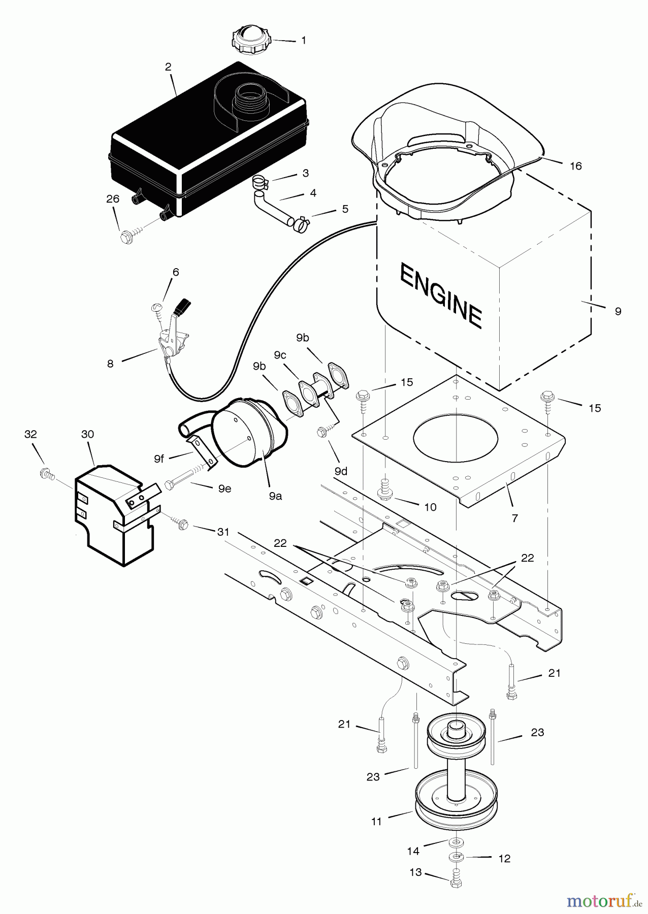 Murray Rasen- und Gartentraktoren 425017x24A - B&S/Murray 42