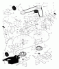 Murray 425017x24A - B&S/ 42" Lawn Tractor (2005) (Meijer) Ersatzteile Mower Housing