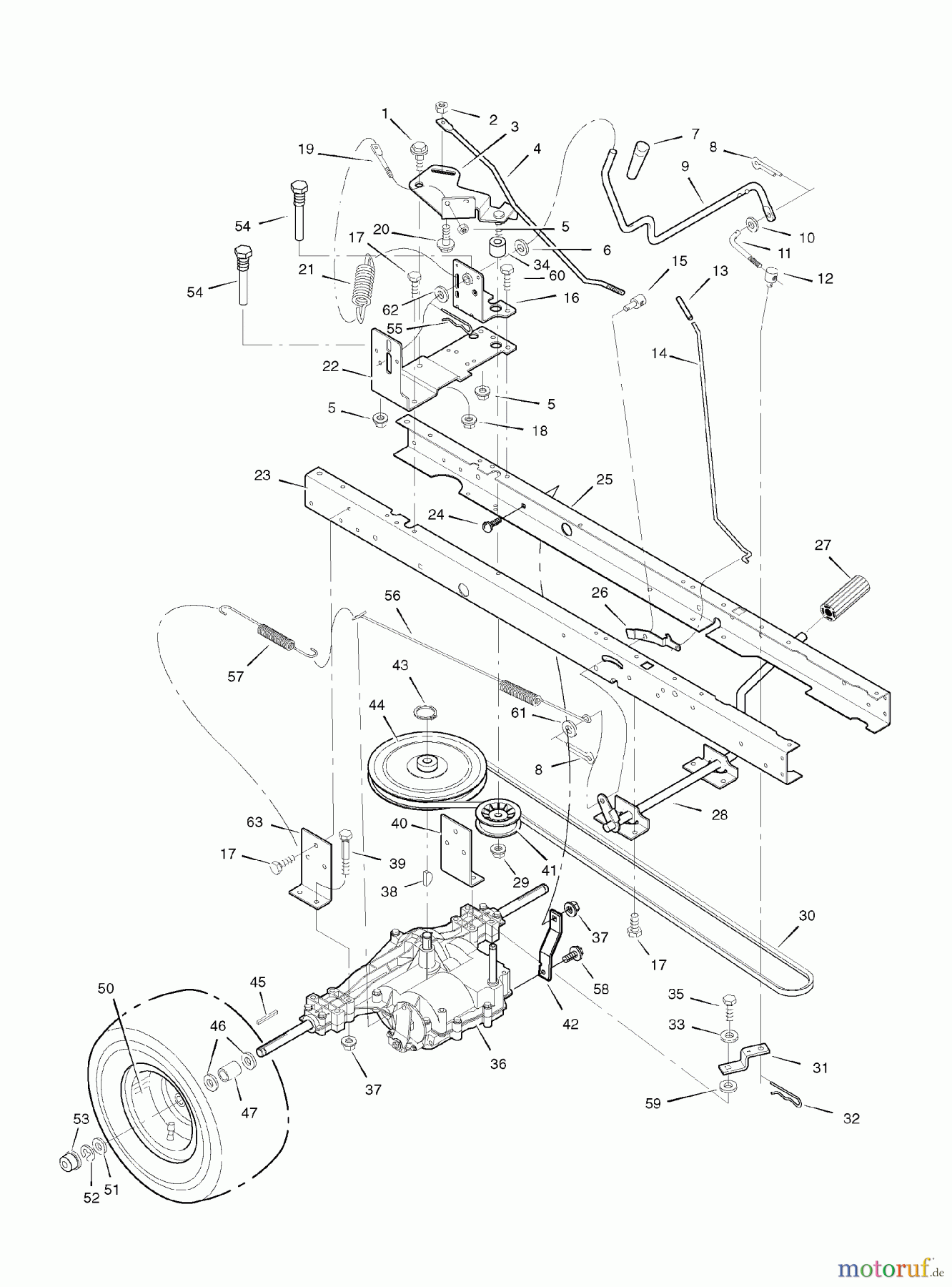 Murray Rasen- und Gartentraktoren 425018x00A - Murray 42