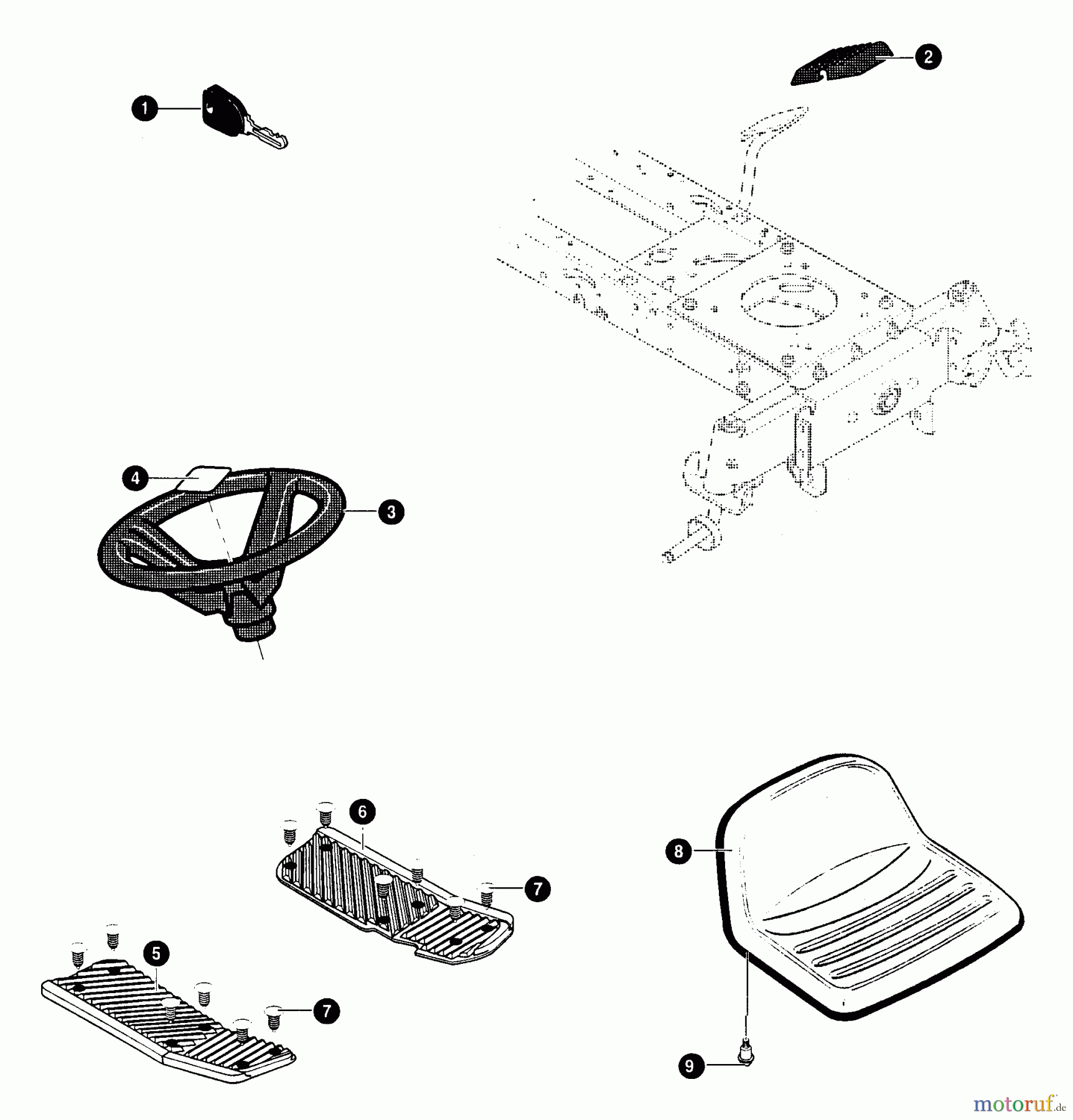 Murray Rasen- und Gartentraktoren 42502x8C - Scotts 42