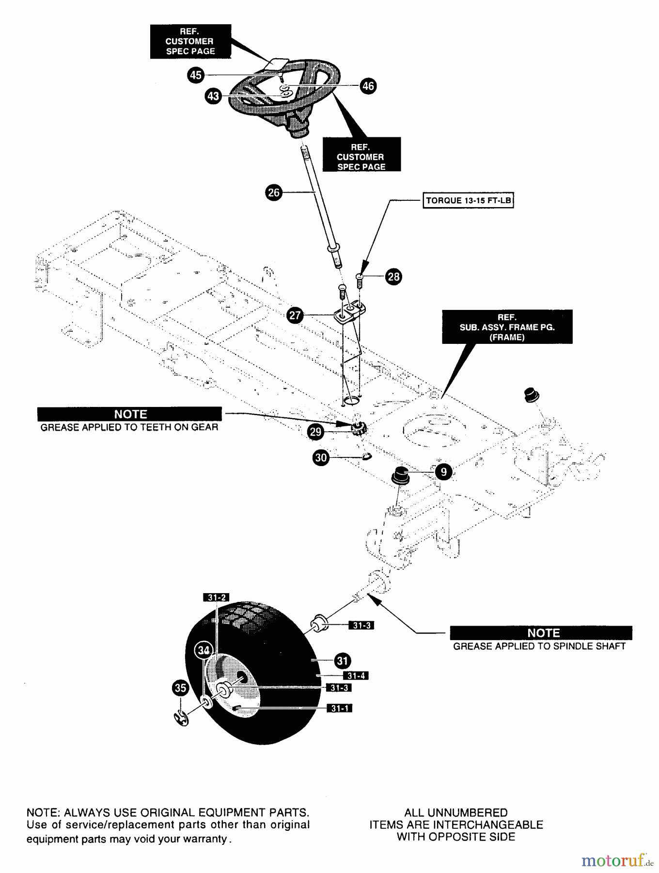 Murray Rasen- und Gartentraktoren 42502x8C - Scotts 42