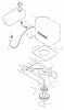 Murray 42504x71B - B&S/ 42" Lawn Tractor (1999) (Quality Stores) Ersatzteile Engine Mount