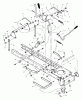 Murray 42504x71B - B&S/ 42" Lawn Tractor (1999) (Quality Stores) Ersatzteile Mower Housing Suspension