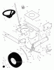 Murray 42504x71B - B&S/ 42" Lawn Tractor (1999) (Quality Stores) Ersatzteile Steering
