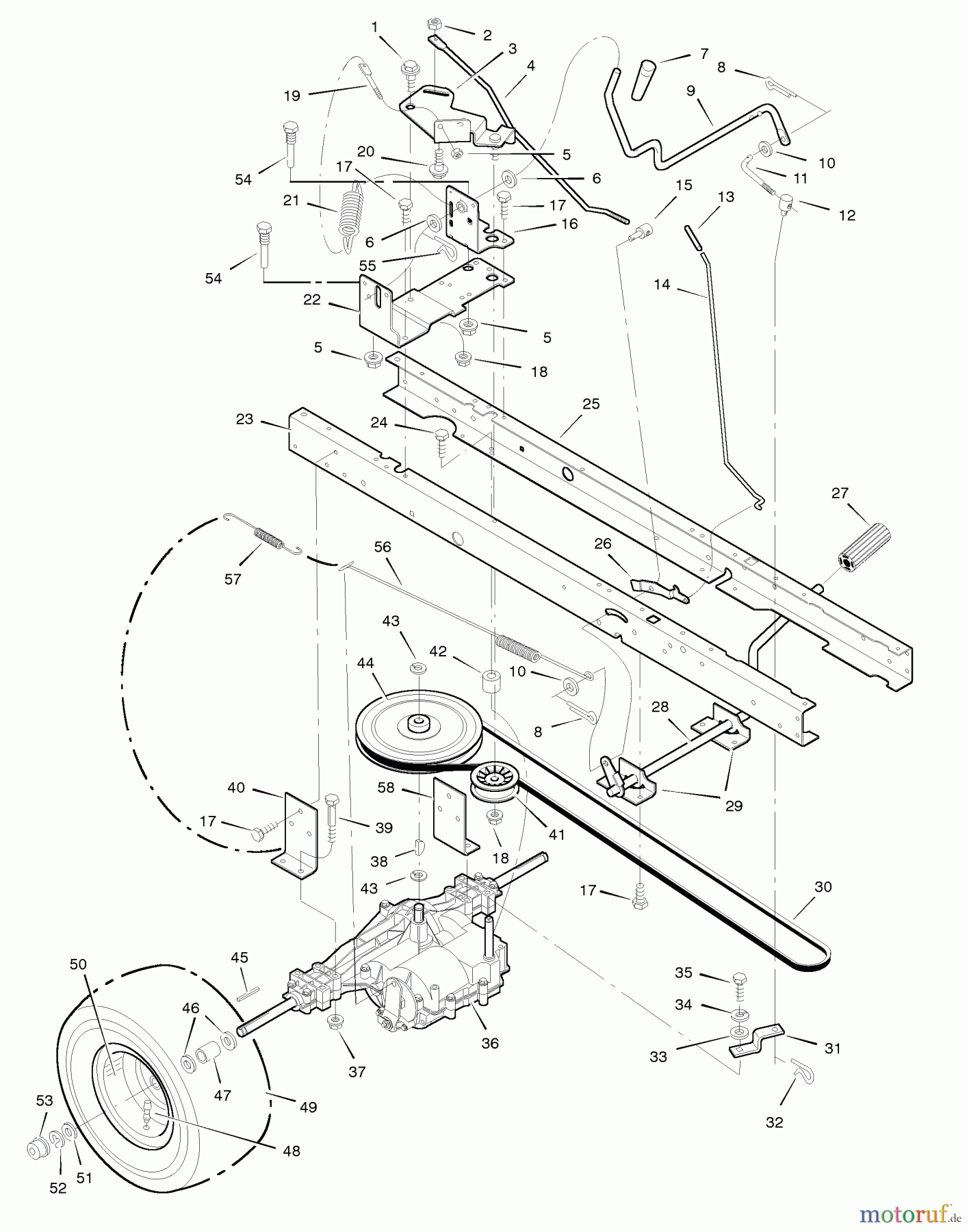 Murray Rasen- und Gartentraktoren 42505x92A - B&S/Murray 42