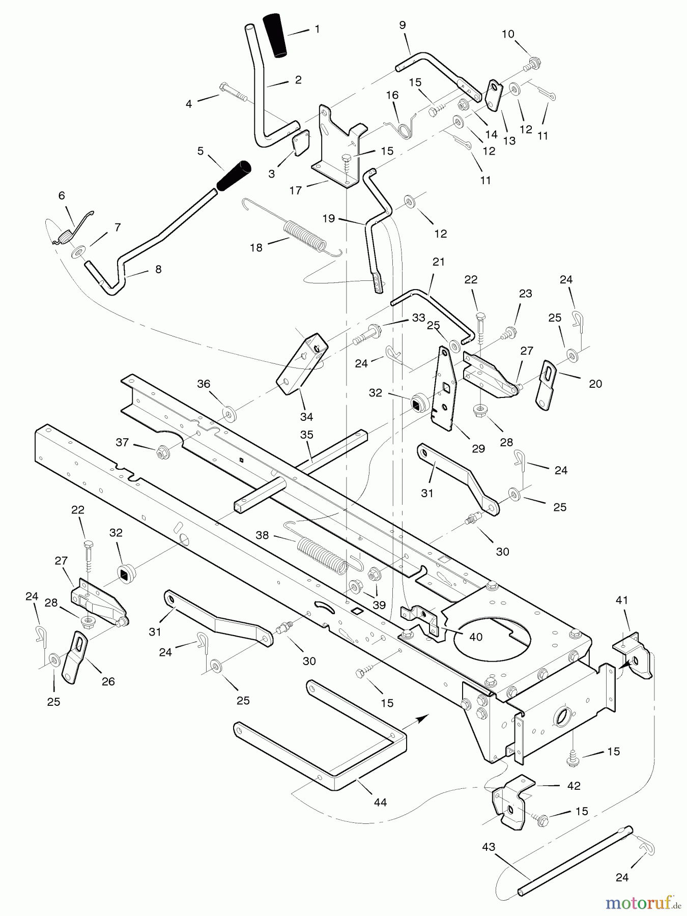 Murray Rasen- und Gartentraktoren 42505x92A - B&S/Murray 42