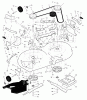 Murray 42506x92A - B&S/ 42" Lawn Tractor (1998) (Walmart) Ersatzteile Mower Housing
