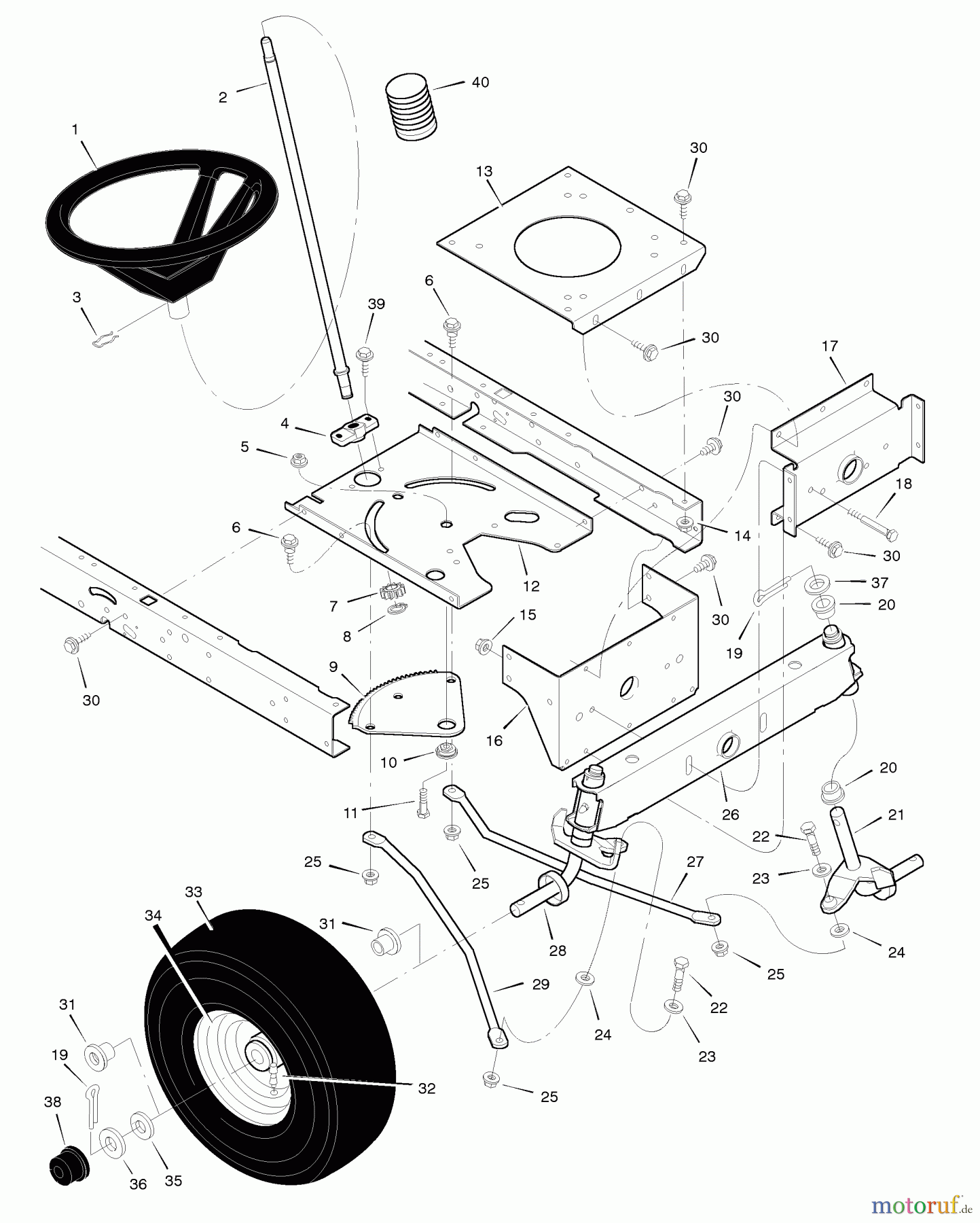 Murray Rasen- und Gartentraktoren 42506x92A - B&S/Murray 42