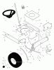Murray 42510A - 42" Lawn Tractor (1999) Ersatzteile Steering