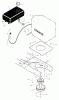 Murray 42511x4A - 42" Lawn Tractor (1999) Ersatzteile Engine Mount