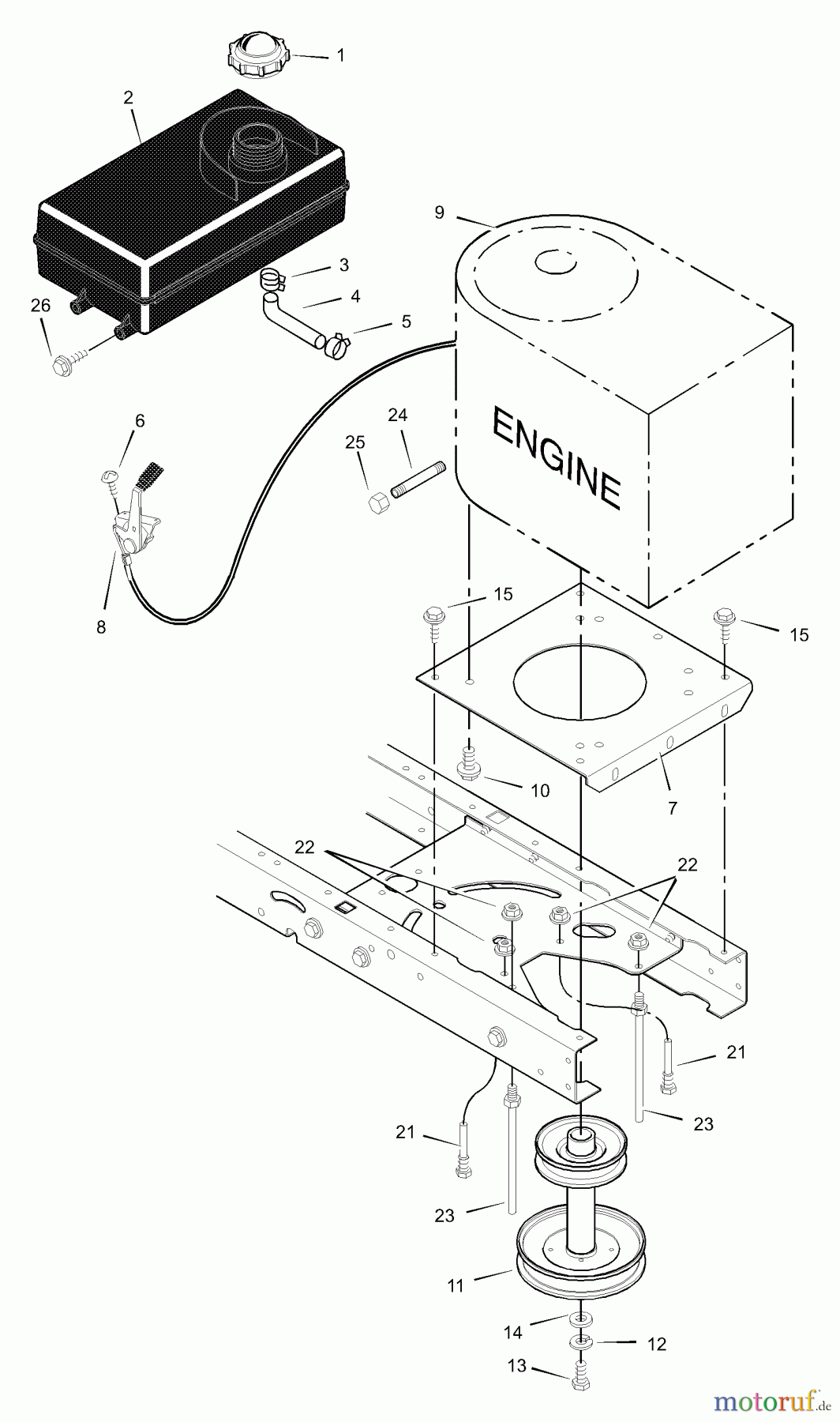 Murray Rasen- und Gartentraktoren 42511x4B - Murray 42