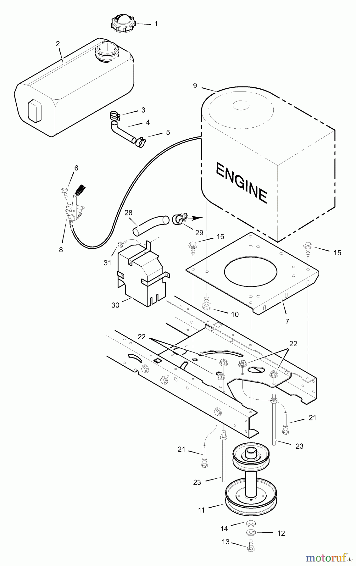 Murray Rasen- und Gartentraktoren 42512x99A - B&S/Murray 42