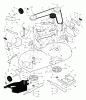 Murray 42512x99A - B&S/ 42" Lawn Tractor (1999) (AAFES) Ersatzteile Mower Housing