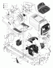 Murray 42515x92B - B&S/ 42" Lawn Tractor (2002) (Walmart) Ersatzteile Chassis & Hood