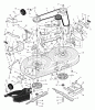 Murray 42516x92B - B&S/ 42" Lawn Tractor (2001) (Walmart) Ersatzteile Mower Housing